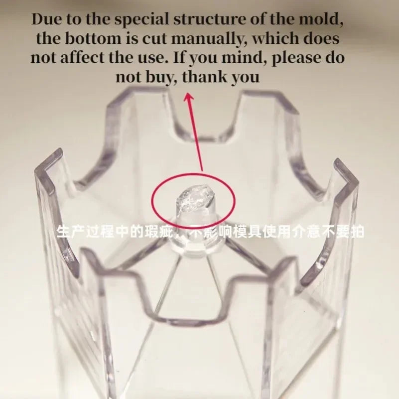 クラフト・DIY用|ハンドメイドキャンドル用 六角柱型