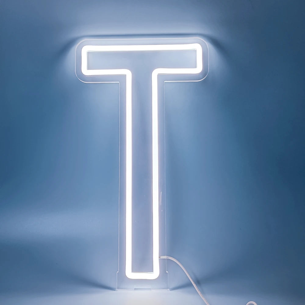 アルファベット型LEDライト USB電源タイプ