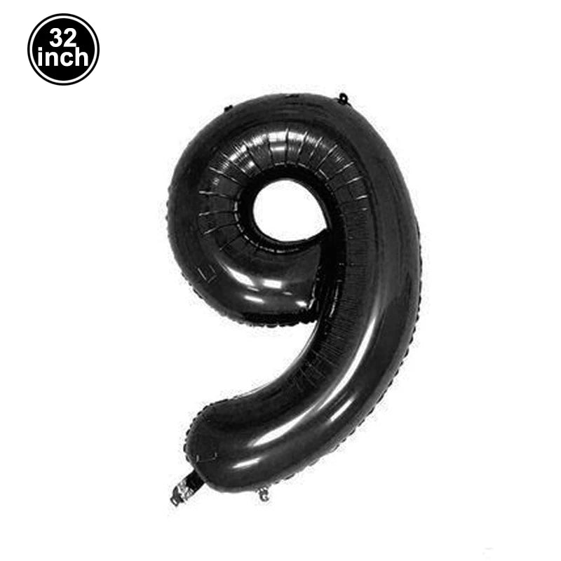 イベント・バルーン装飾 | マルチカラー数字バルーン