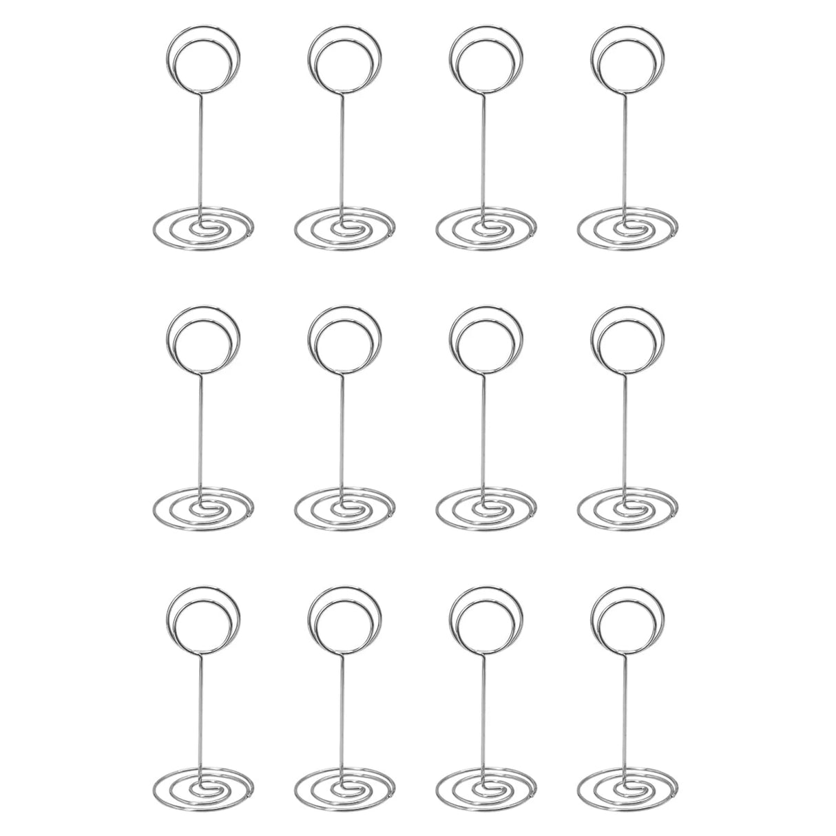 イベント・結婚式装飾|シンプルデザイン テーブル番号ホルダー 6/12個セット