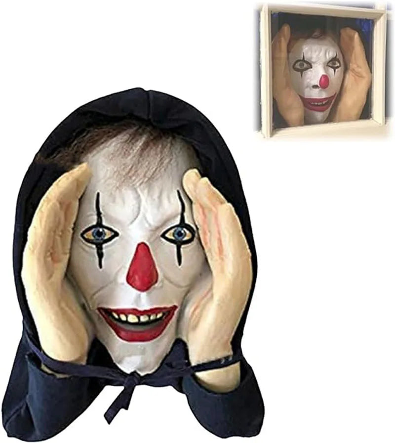 イベント・ハロウィングッズ|ホラー覗き窓デコレーションマスク