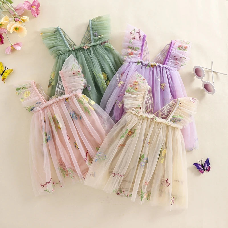 イベント・ハロウィングッズ|ベビー用エンジェル風チュールロンパースドレス(1〜18ヶ月)