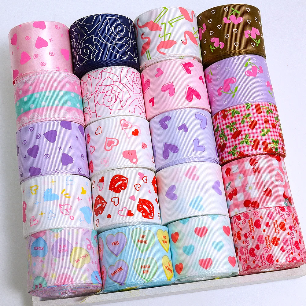 バレンタインデーランダムリボンセット 5種