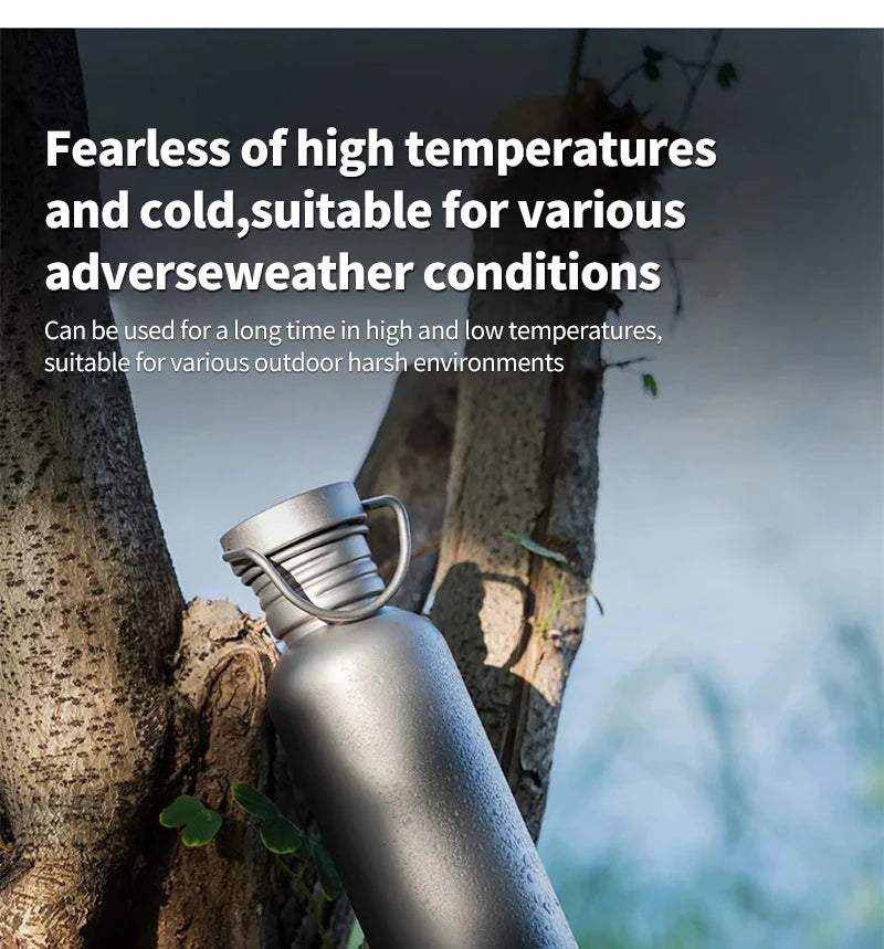 |イベント・ノベルティ用品 | チタンウォーターボトル | 500ml/600ml/750ml