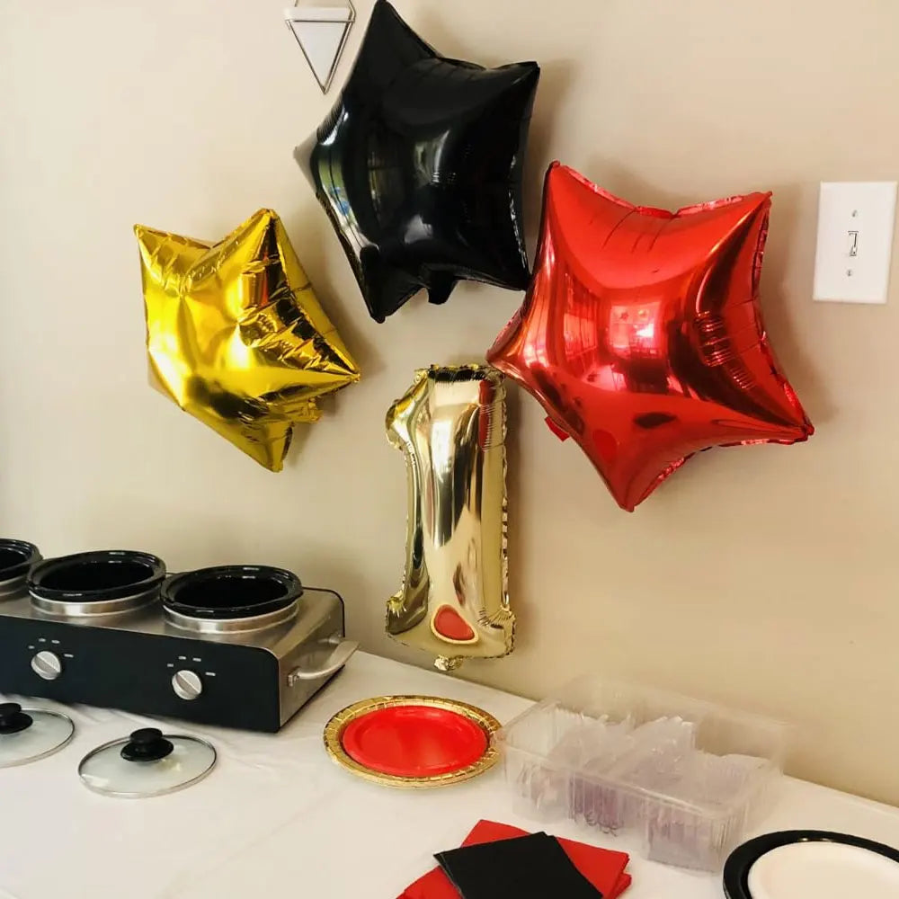 ゴールドスターホイルバルーン 18インチ
