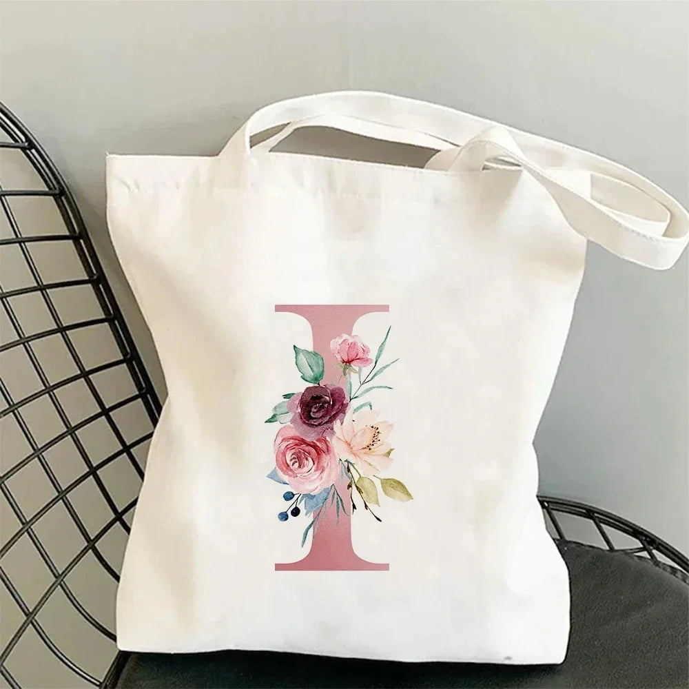 |ノベルティ用品 | イニシャルプリントトートバッグ | 35×40c