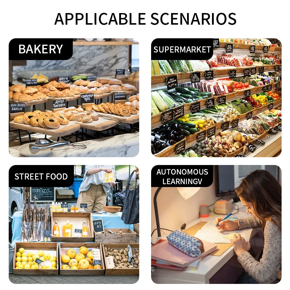 ミニL字型ポータブル黒板サインボード