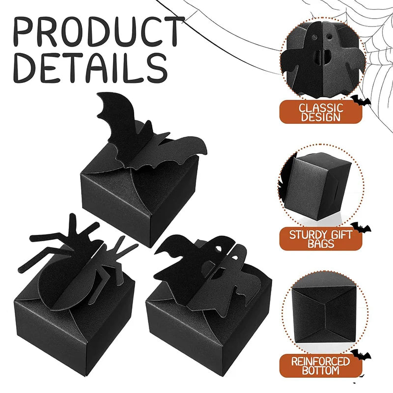 イベント・ハロウィングッズ|キャンディボックス 12/24個セット