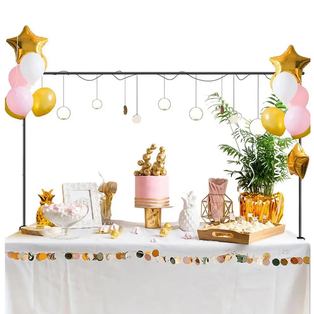 パーティー装飾 卓上用デコレーションスタンド 約280x100cm バルーン・花用