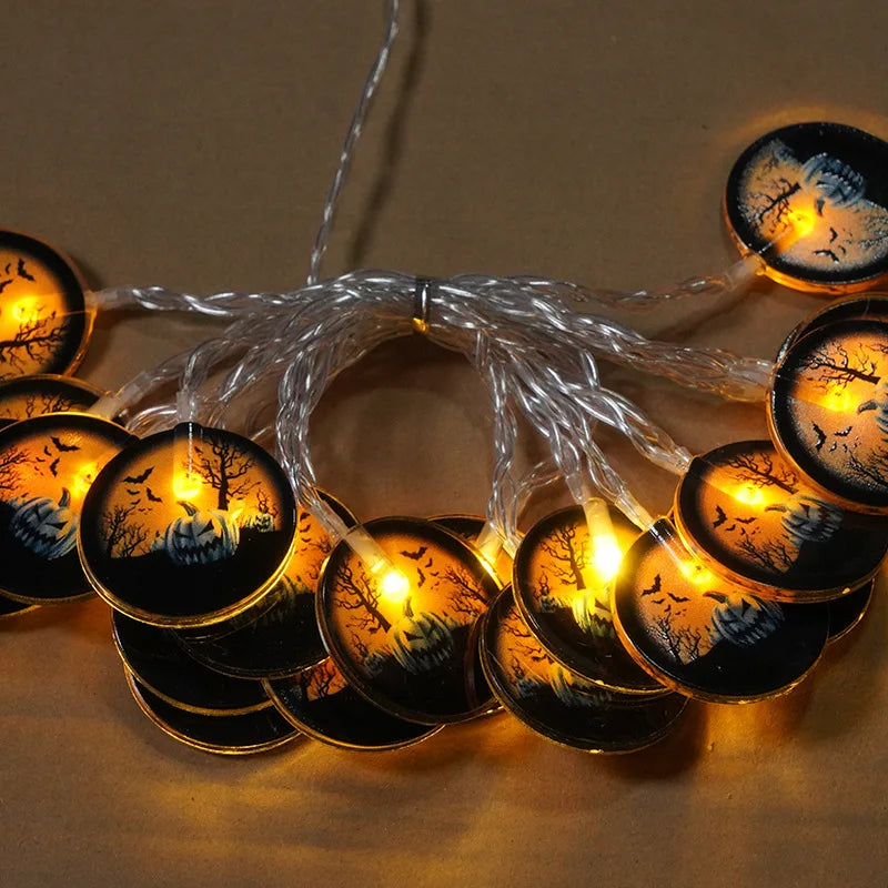 イベント・ハロウィン装飾|電源えらべるLEDデコレーションライト(1.5M/3M/6M)