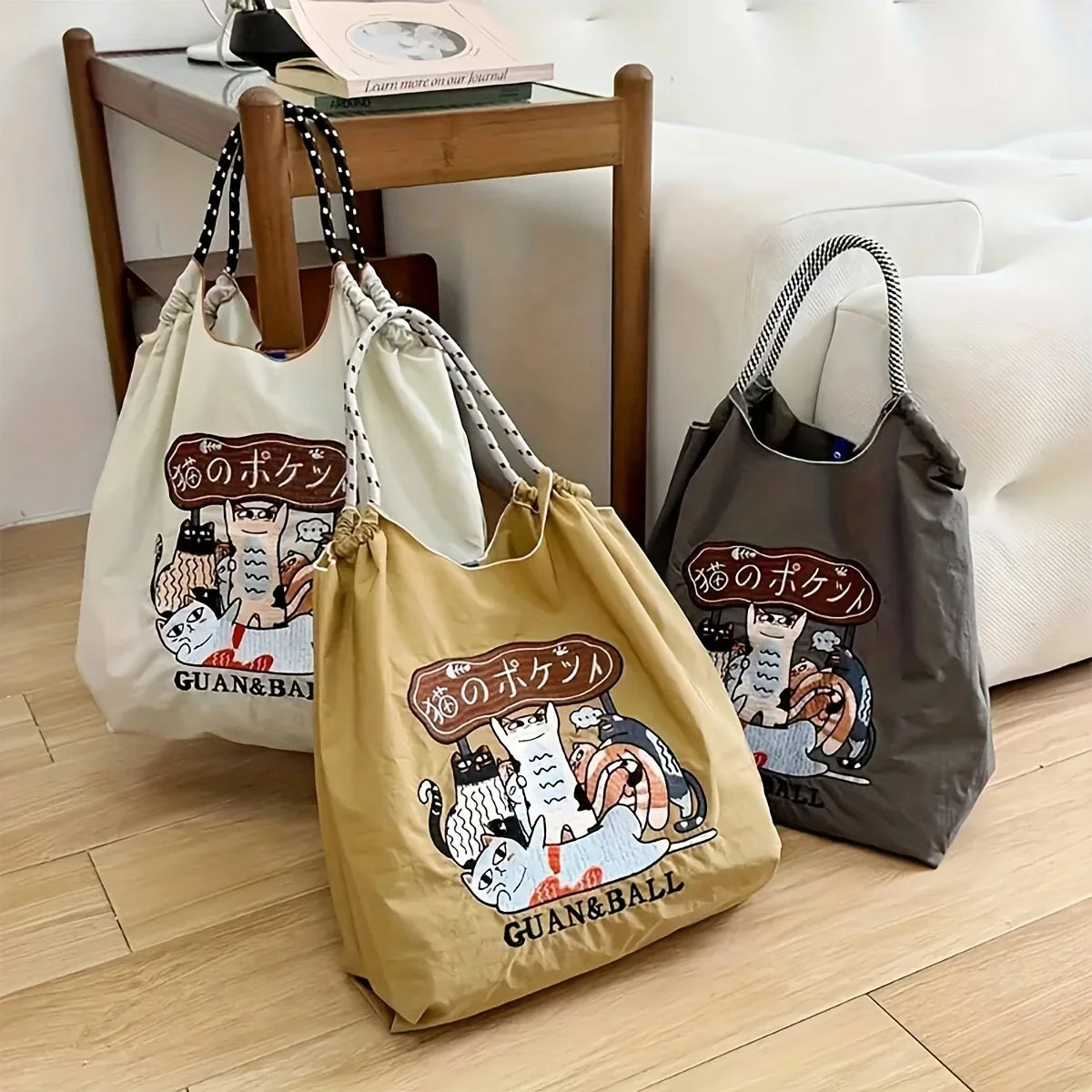 |ノベルティ用品 | ナイロンショルダーバッグ