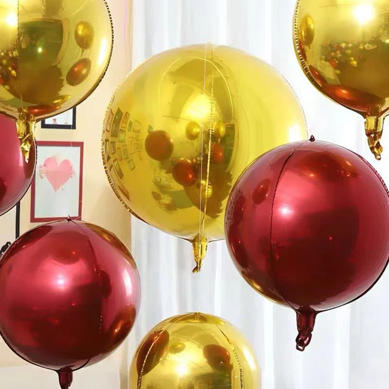 ホイル球状バルーン 4D 大型パーティー用