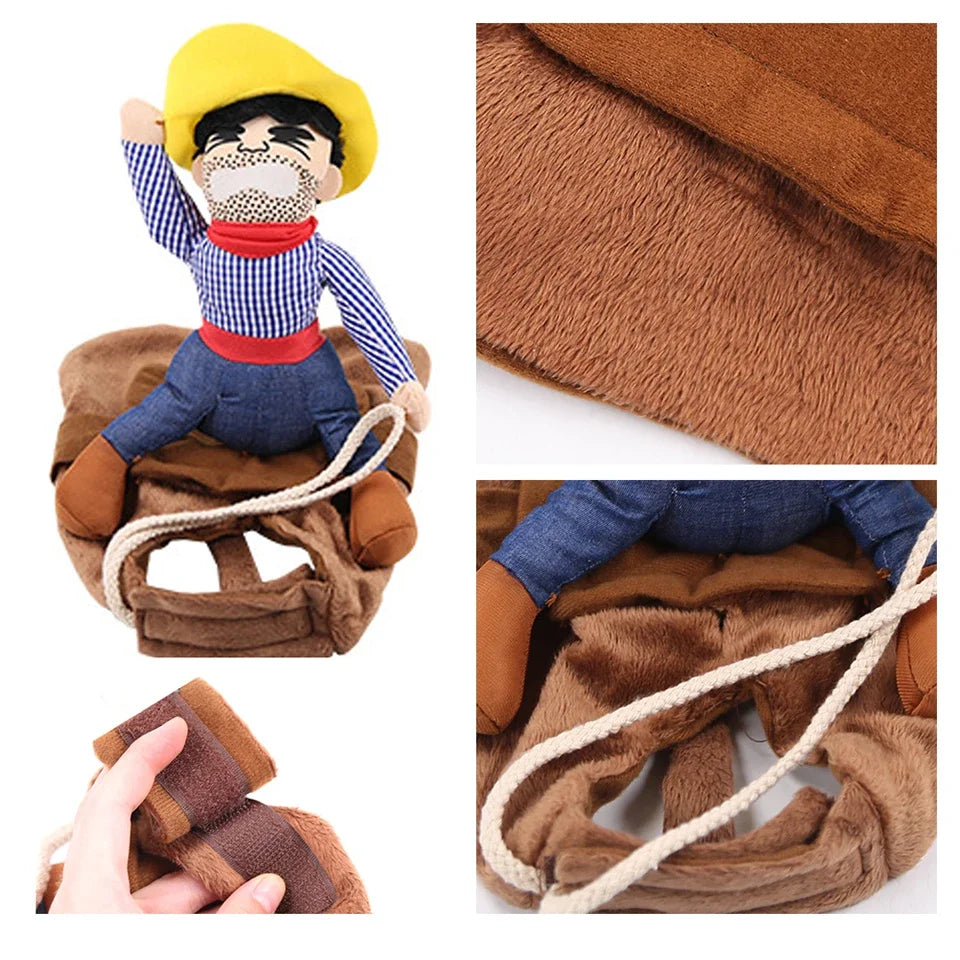 イベント・ハロウィングッズ|犬用カウボーイコスチュームジャケット