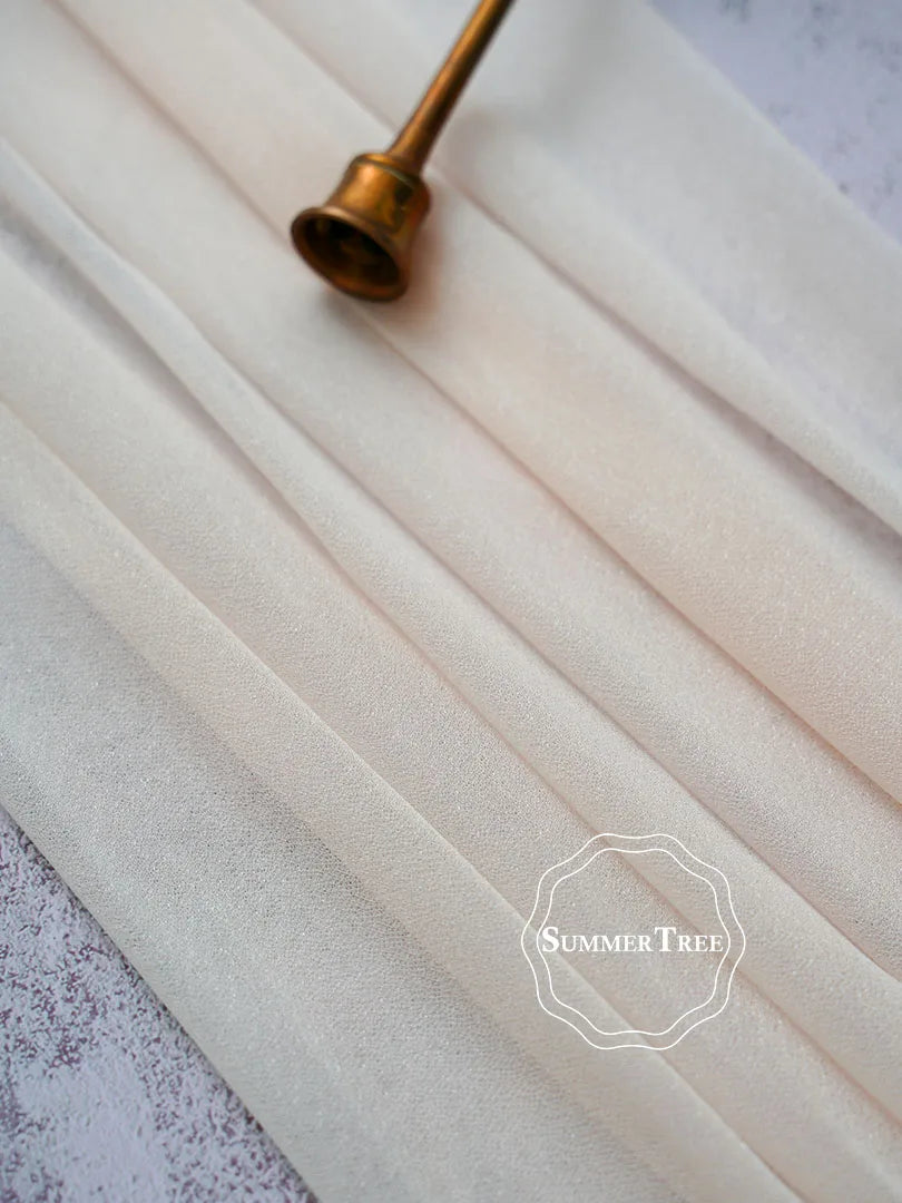 インテリア・パーティ装飾 | シアー生地テーブルランナー| 幅34cm/74cm