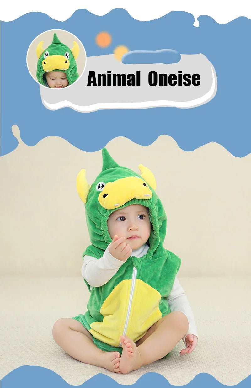 イベント・ハロウィングッズ|アニマル・ユニコーンベビーロンパース(0〜24ヶ月)女の子用