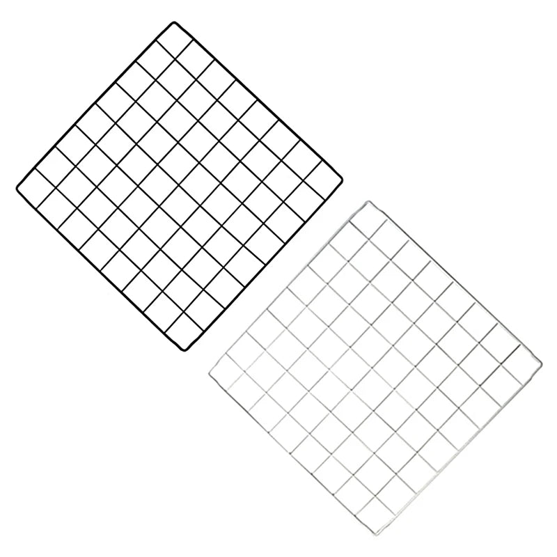 【収納・DIY】多機能アイアンメッシュ