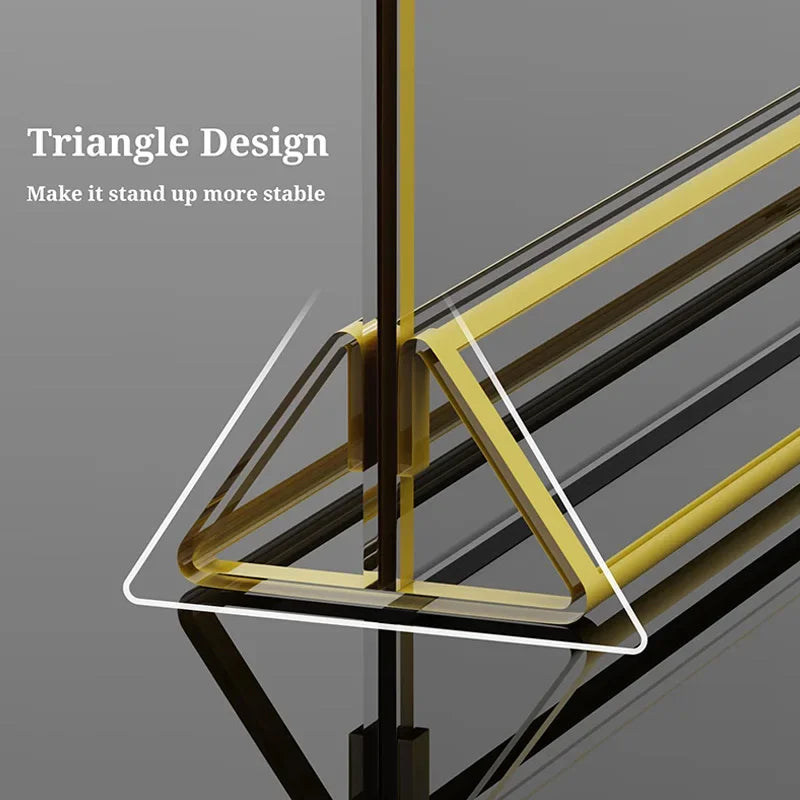 イベント・結婚式装飾|アクリル製ゴールド縁テーブルサインホルダー