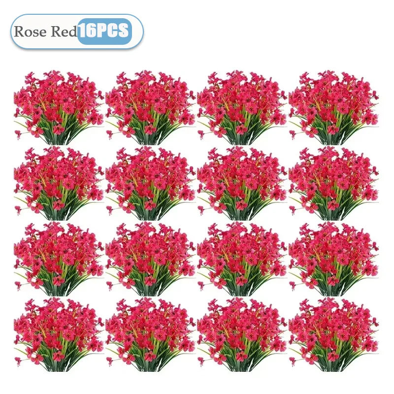 パーティー・インテリア装飾|造花ブーケセット (2~16本)