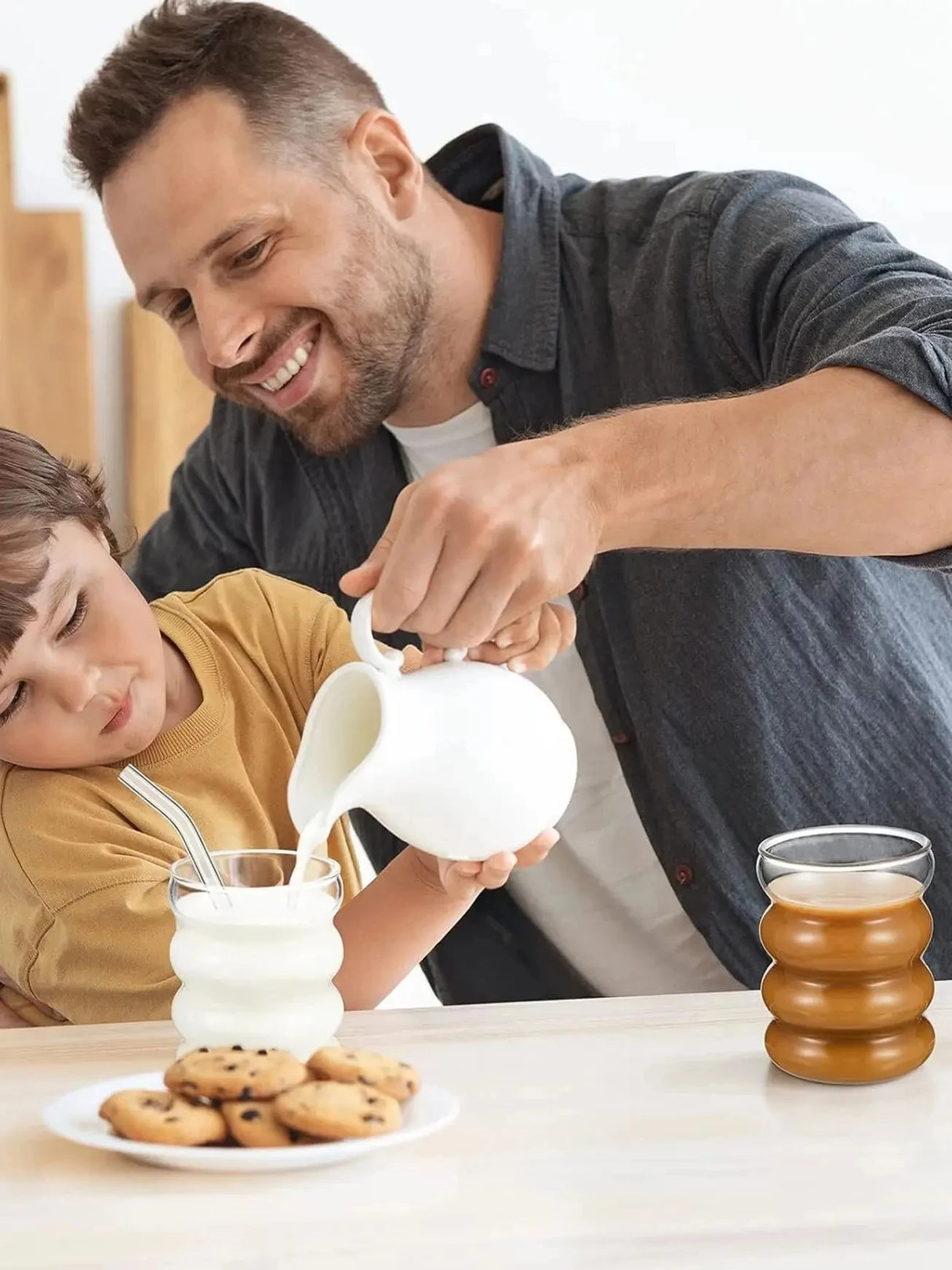 |イベント・ノベルティ用品 | 耐熱ガラスカップセット 4個 | 300ml