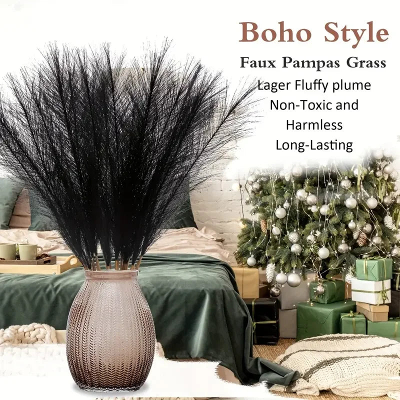 パーティー・インテリア装飾|フェイクパンパスグラス10本セット(54c)