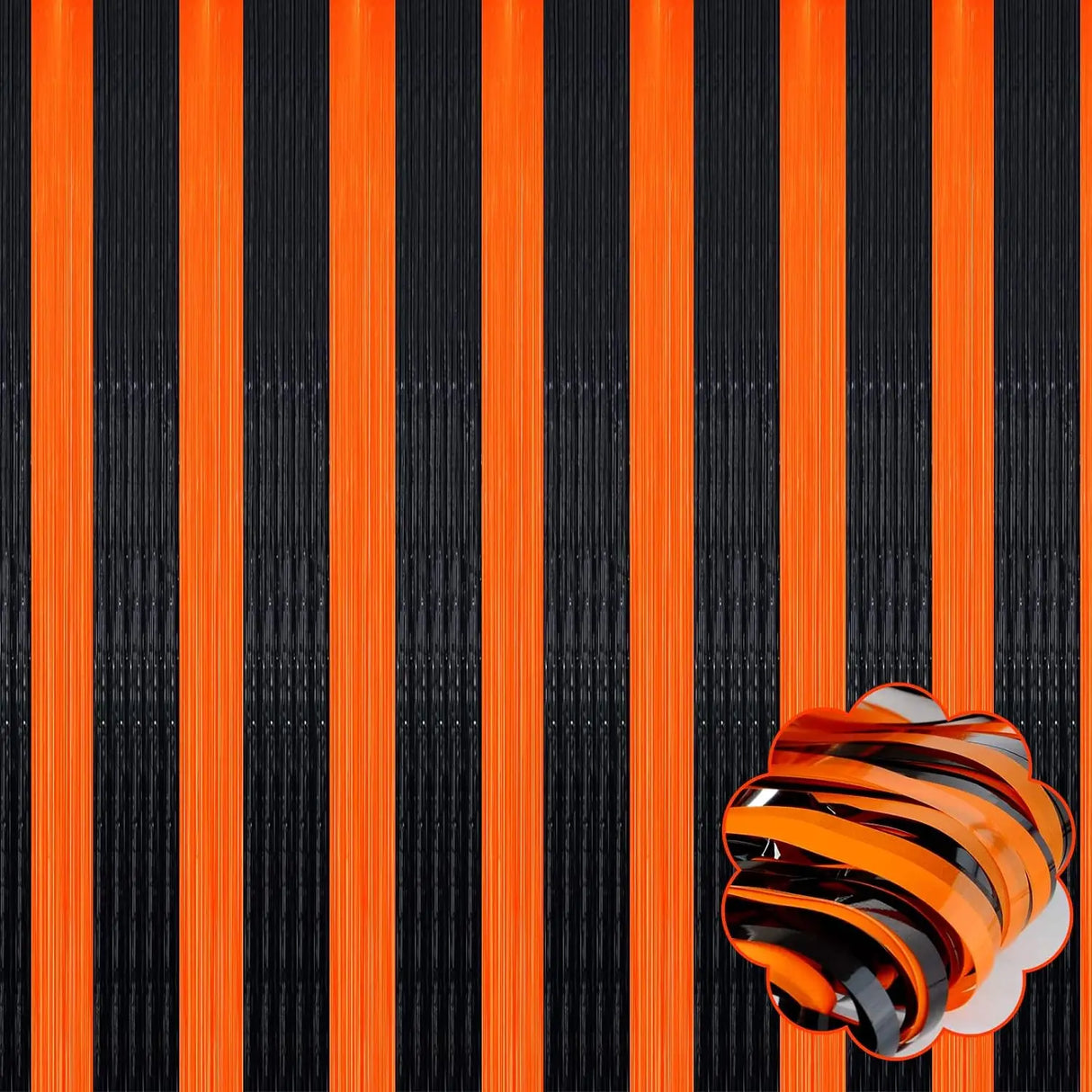 イベント・パーティーグッズ|ホイルフリンジカーテン6枚セット