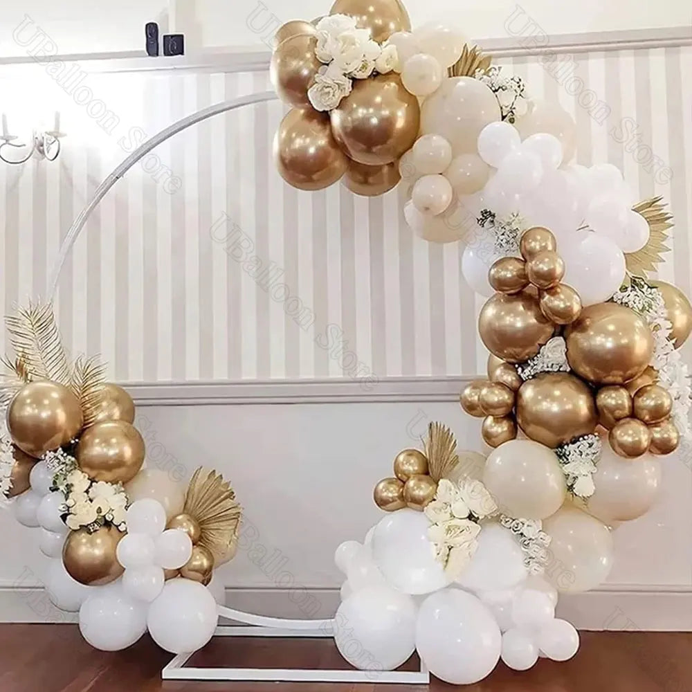 イベント・バルーン装飾 | メタリック&アースカラーバルーンセット | 40個