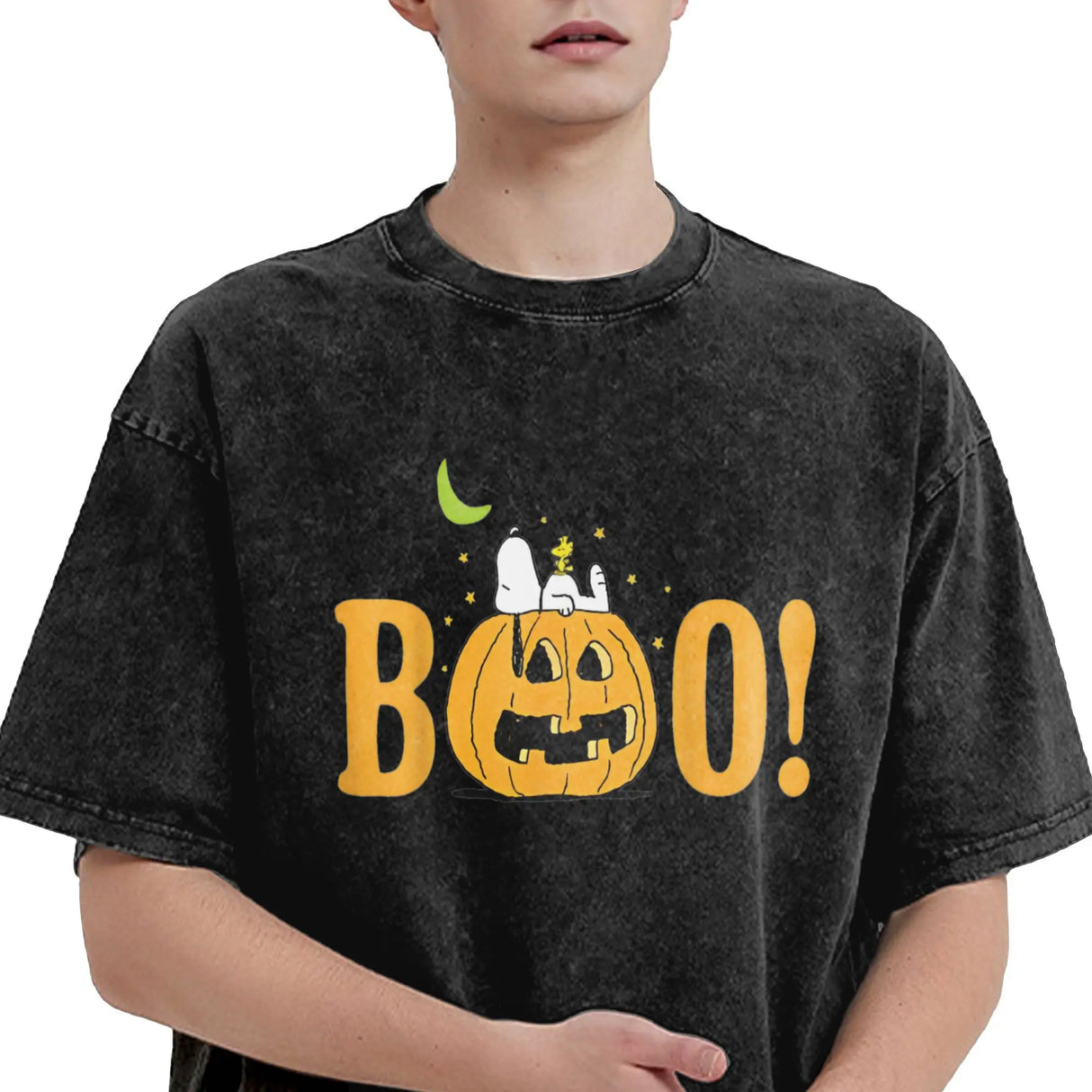 イベント・ハロウィングッズ|ピーナッツ ハロウィン パンプキンTシャツ(S~XXL)