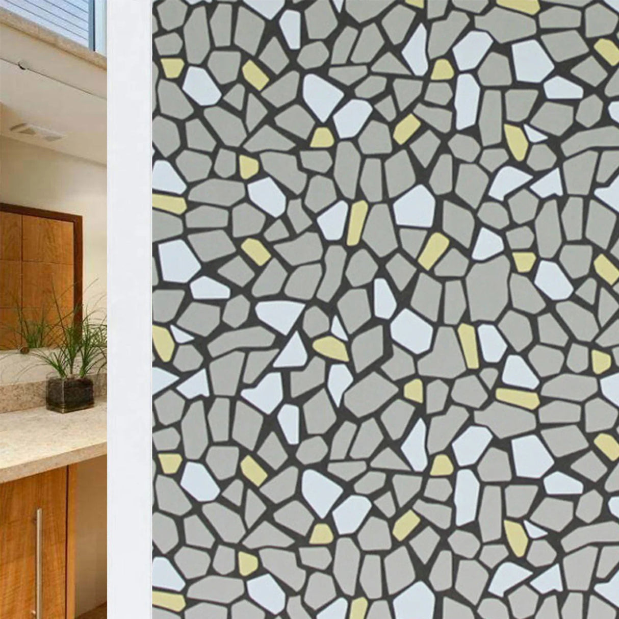 UVカット!取り外し可能ガラス用ステッカー