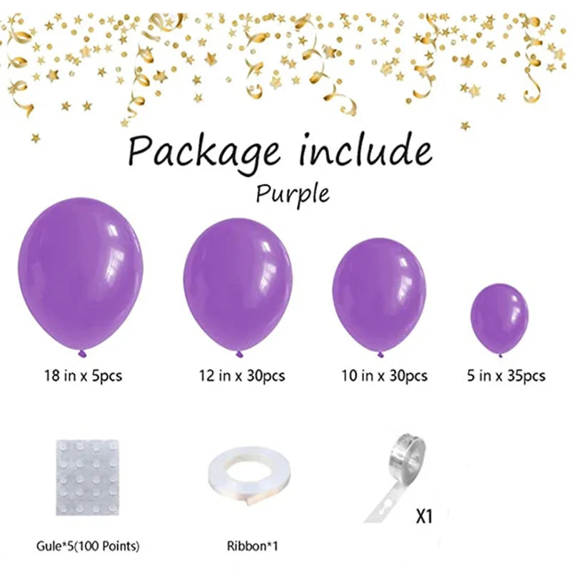 103個 ラテックスバルーンセット パーティー用