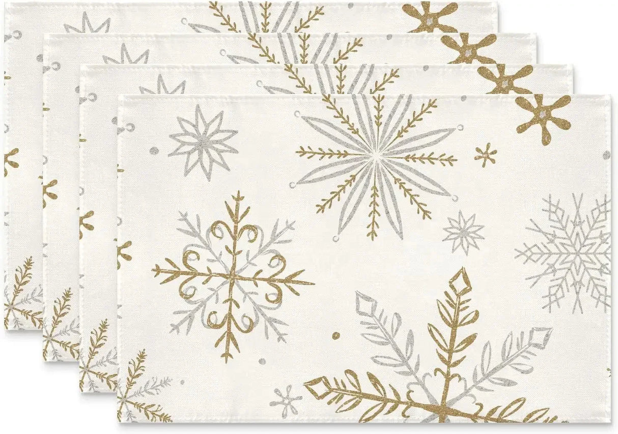 クリスマスランチョンマット|テーマ プレースマット 4枚セット