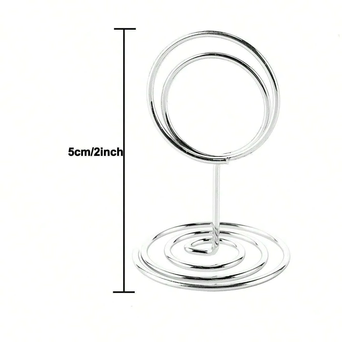 イベント・結婚式装飾|円形ワイヤーフォトホルダー10個セット