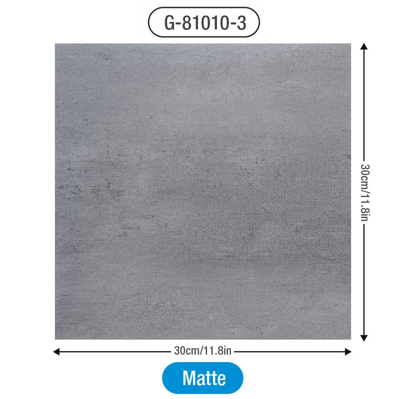 DIY用 マーブル柄タイル風 ステッカー 30cm X 30cm 12枚入
