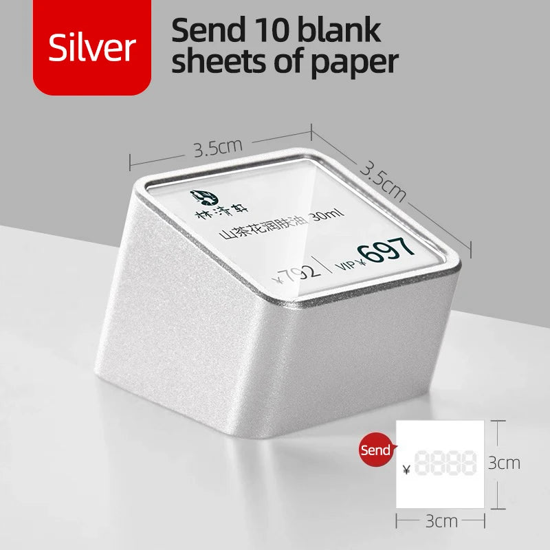 金属製アクリル値札 小型看板 卓上価格表示