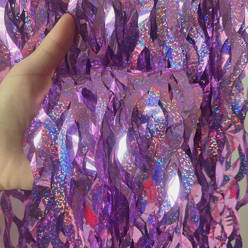 パーティー・インテリア用装飾 波形カーテン 壁面装飾 イベント用