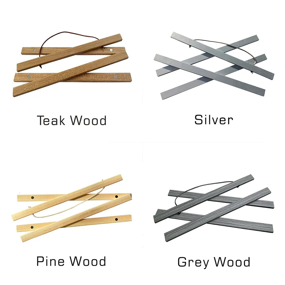 結婚式・インテリア装飾|パインウッドマグネットポスターハンガー