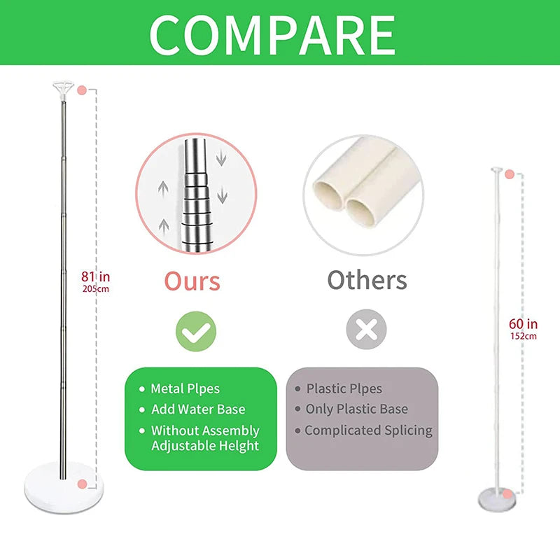 調節可能メタルバルーンスタンドキット