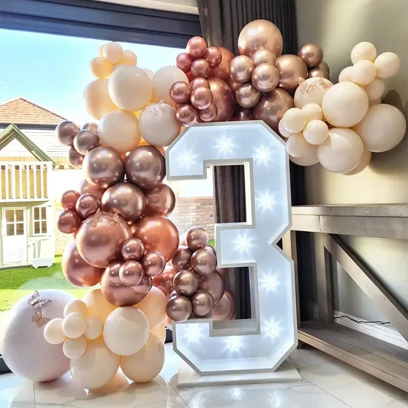 イベント・バルーン装飾 | ピンクバルーンデコレーションセット | 126個