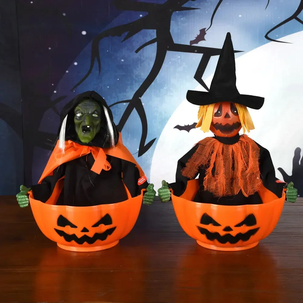 イベント・ハロウィングッズ| 魔女キャンディボウル デコレーション