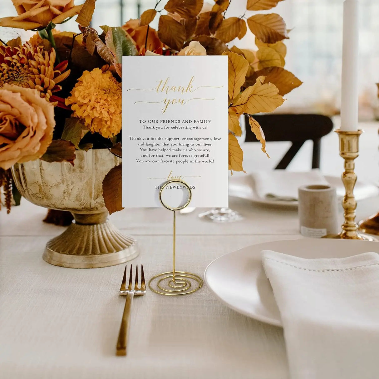 イベント・結婚式装飾|シンプルデザイン テーブル番号ホルダー 6/12個セット