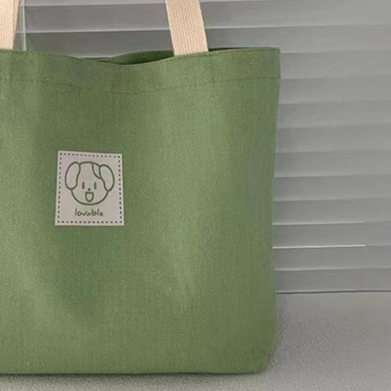 |ノベルティ用品 |シンプル大容量キャンバスバッグ | 29 ×31cm