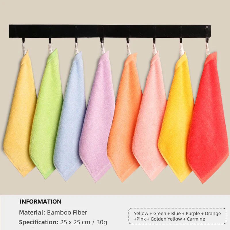| ノベルティ用品 | 竹繊維入りミニタオル|25×25c|