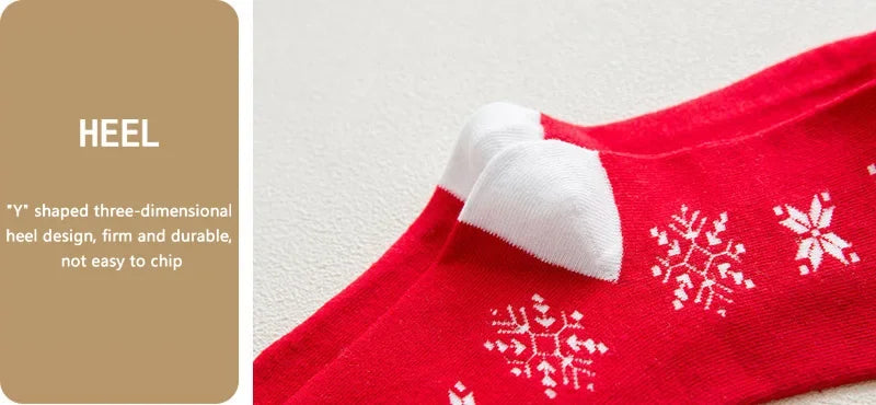 |クリスマスグッズ・ ノベルティ用品 | クリスマス柄 ソックス5足組 | フリーサイズ