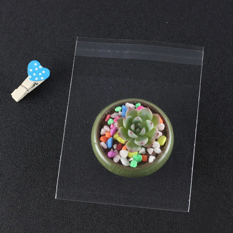 |イベント・ノベルティ用品 | 水玉模様透明ギフト袋・シール100枚セット