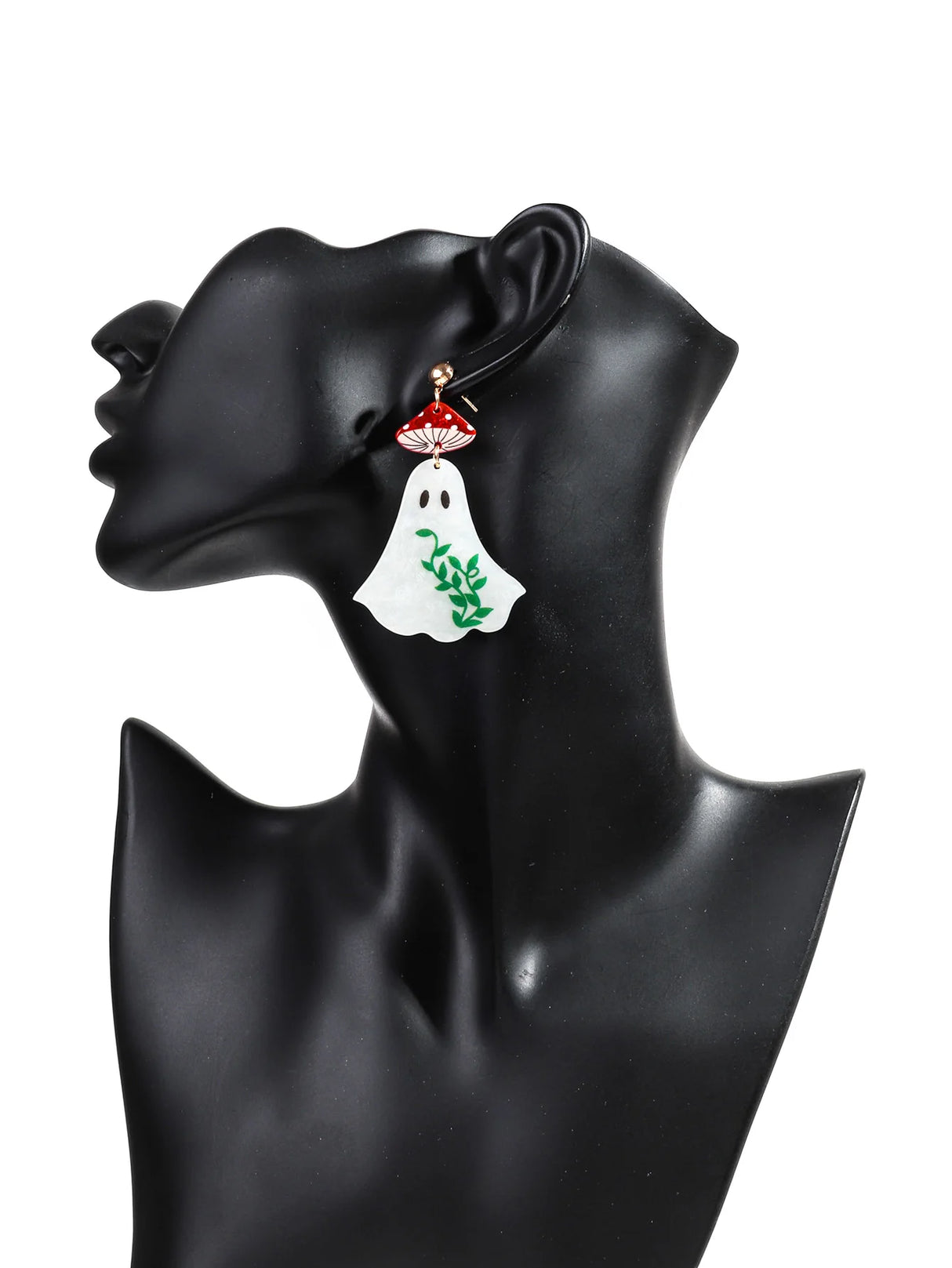 イベント・ハロウィングッズ|ハロウィン キノコゴースト ピアス