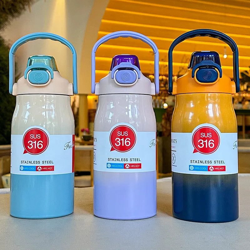 |イベント・ノベルティ用品 | 大容量ステンレス製ポータブル魔法瓶 | 1200ml