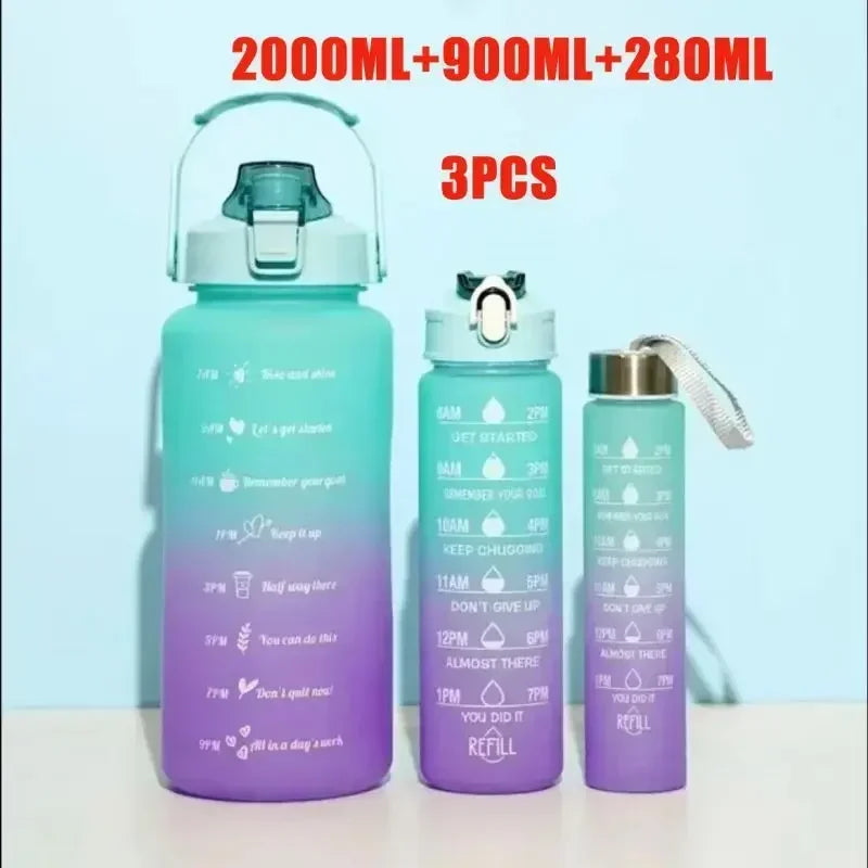 |イベント・ノベルティ用品 |  タイムマーカー付き スポーツウォーターボトセット | 280ml/900ml/2000ml