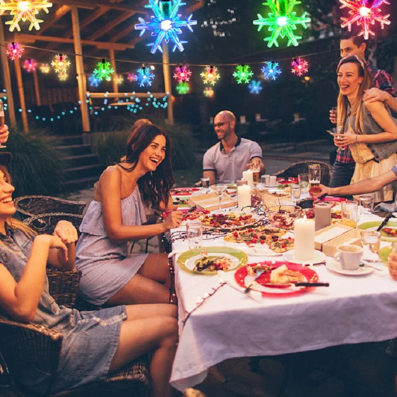 ソーラーライト|イベント・クリスマス装飾|ソーラー充電式 防水LEDイルミネーションライト (22M)