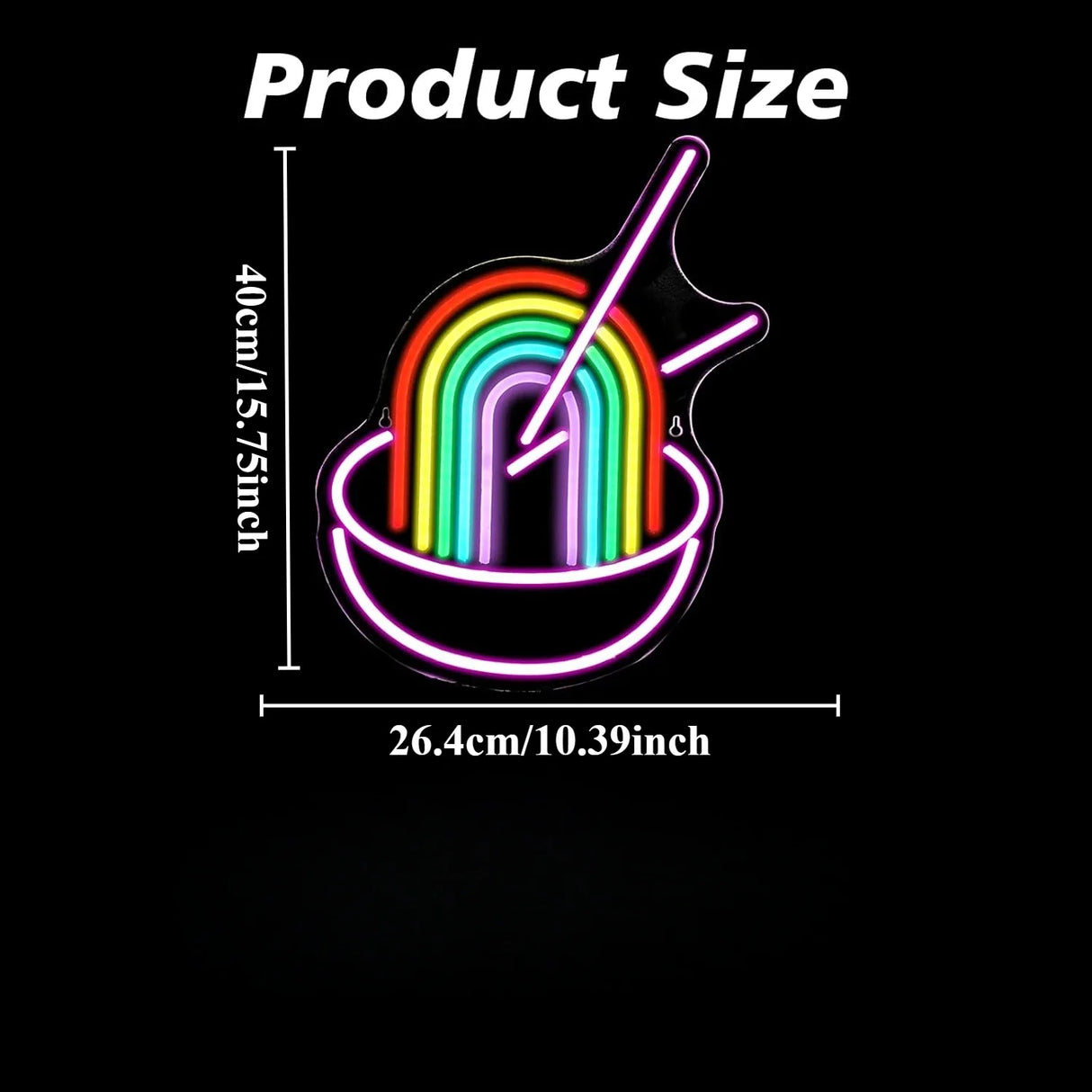 レインボーLEDネオンライト USB電源