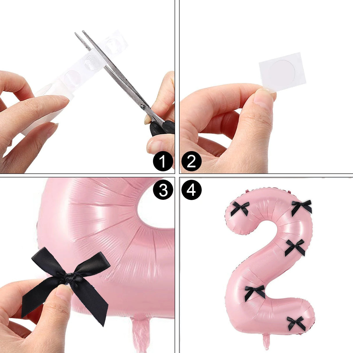 イベント・バルーン装飾|アルミホイル数字バルーン(1個)