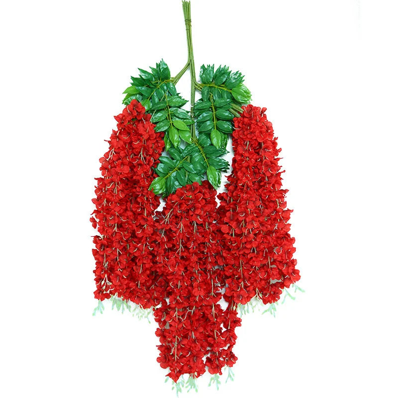 パーティー・インテリア装飾|藤の花シルク造花12個セット(110c)